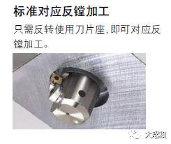 巧用反向鏜孔加工刀具，難題迎刃而解